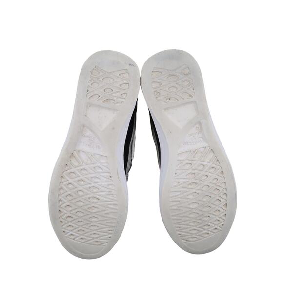 Converse Shoes Womens 6 Boat Sneakers 2 Eye Casual Lightweight Moc Black Gray - Picture 9 of 12